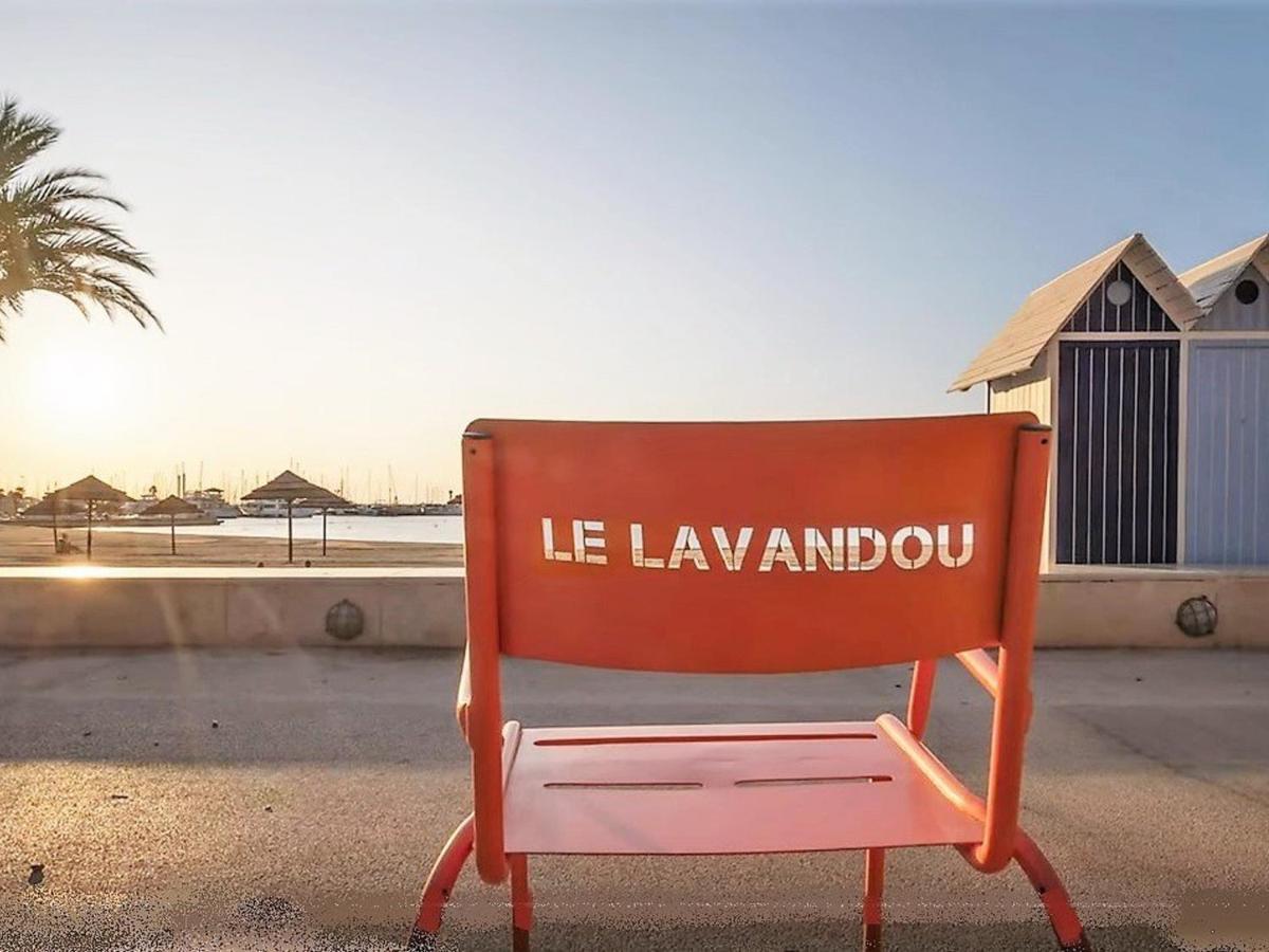 Charmant T2 Climatise Avec Grande Terrasse, Piscine Et Parking Privatif, Proche Plage Et Commerces. - Fr-1-251-441 Ле-Лаванду Экстерьер фото